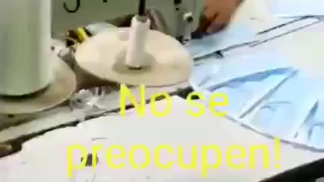 How Covid masks are made