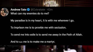 Andrew Tate Sends Serious Warning From Jail