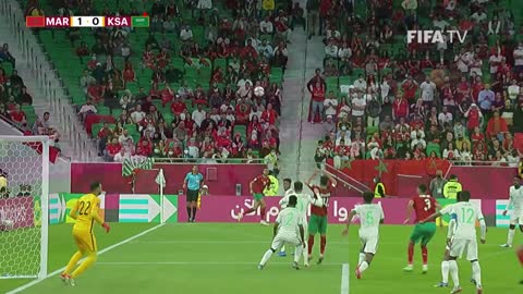 Morocco v Saudi Arabia FIFA Arab Cup Qatar 2021 Match Highlights