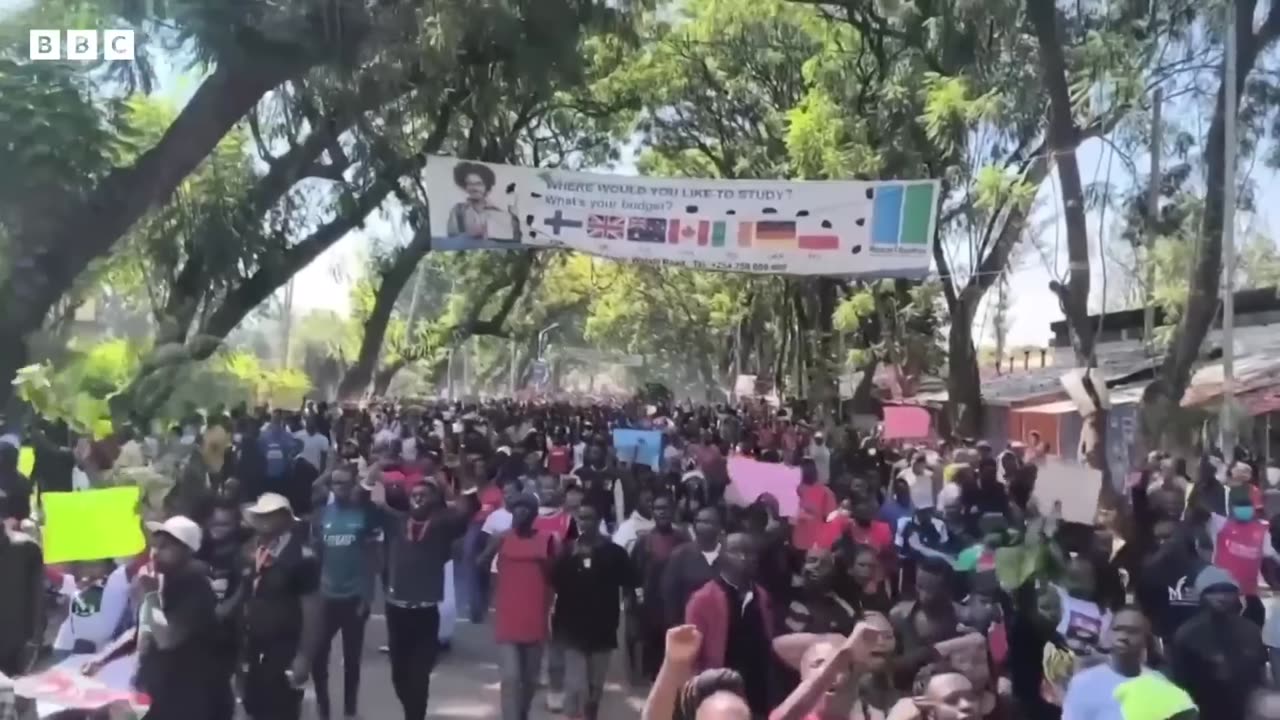 How Kenyans Uprooted Parliament: Inside the Historic Storming | BBC Africa