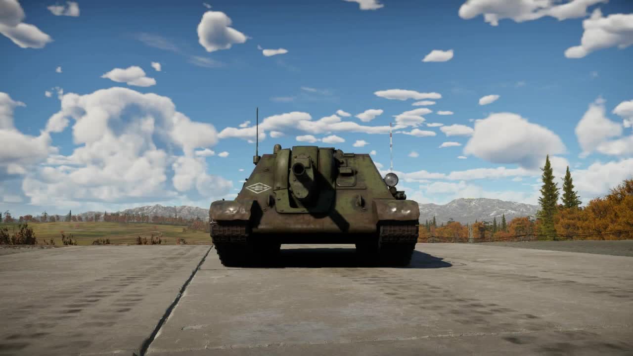 War Thunder: SU-122 Gameplay