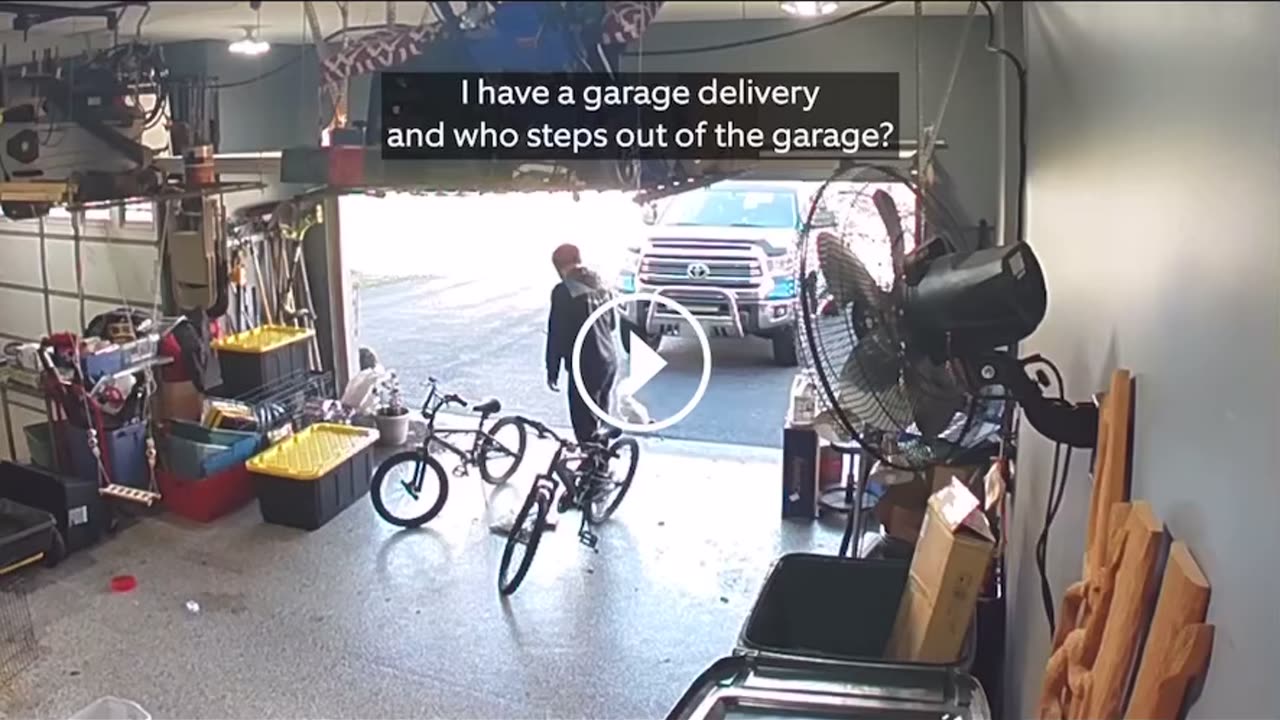 The chicken & And the Amazon delivery driver