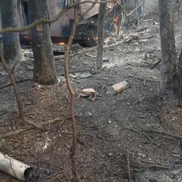 DENAZIFIED 🇷🇺🇺🇦 Another destroyed 122-mm self-propelled gun 2S1 "Gvozdika"