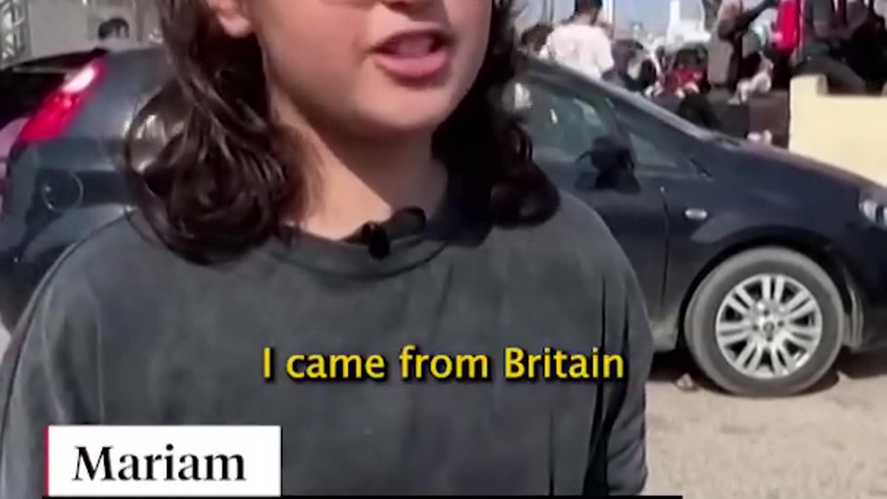 British girl trapped in Gaza- I'm scared of dying in a bomb #Palestine #Israel #Gaza