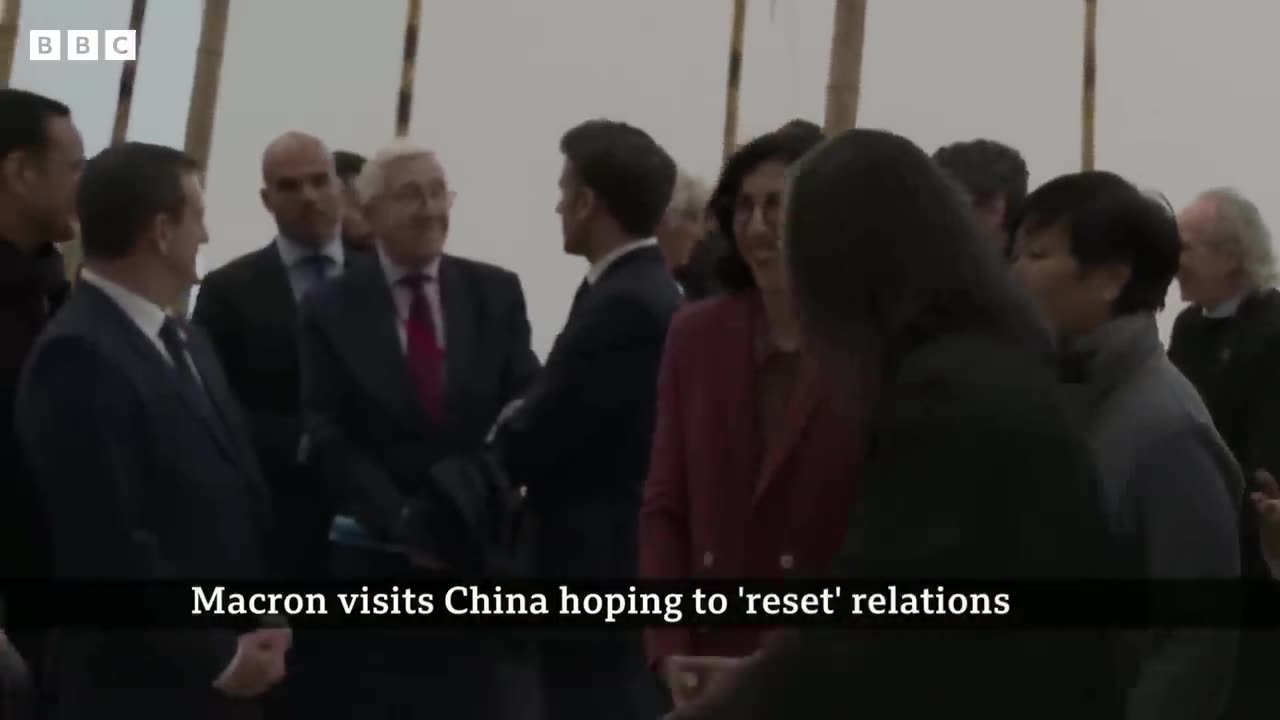 Emmanuel Macron and Ursula von der Leyen in China to reset relations