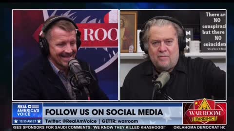 Bannon - They don't like Russia cause Russia ain't WOKE!