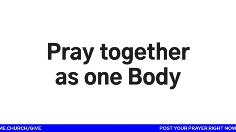 Let's Pray Together Now