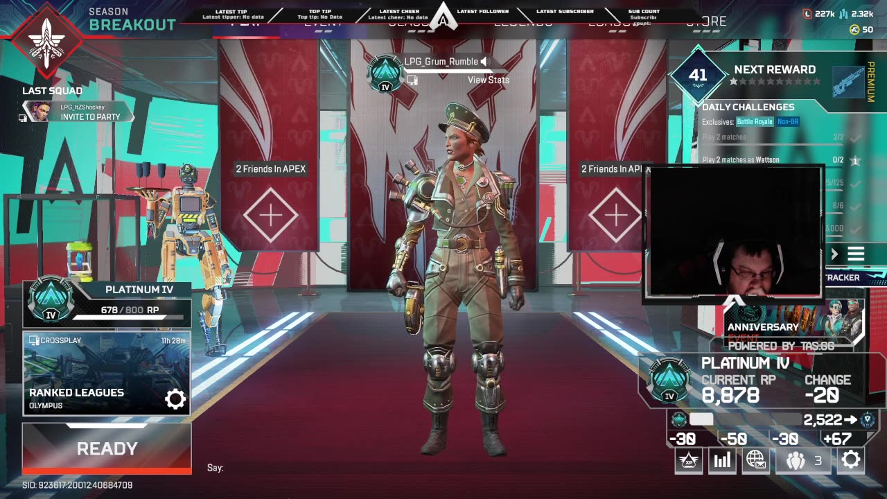 Apex Rank Grind Road to Master!!!!