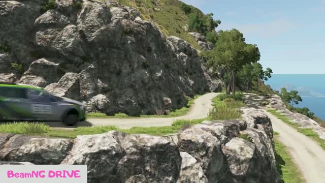 Realistic Cliff Drops - BeamNG Drive Crashes