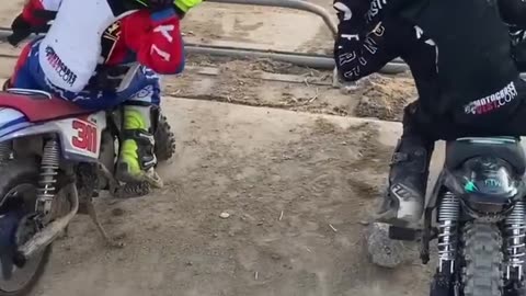 Wholesome moto moment