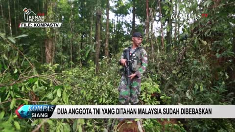 Anggota TNI yang Ditahan di Malaysia Sudah Bebas