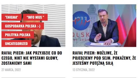 Zamordysta Kowidiański Piech u Mariusza Bielaka vel. Caleiba