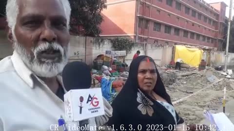 वाराणसी भिखारीपुर मकान टूटने से हुए बेघर बल्लू राम गौतम जी सरकार से लगाई गुहार