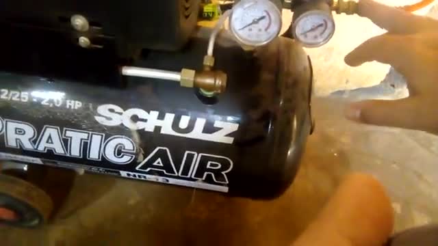 COMPRESSOR SCHUZ PLATIC AIR. MAIS CONSIDERAÇÔES.