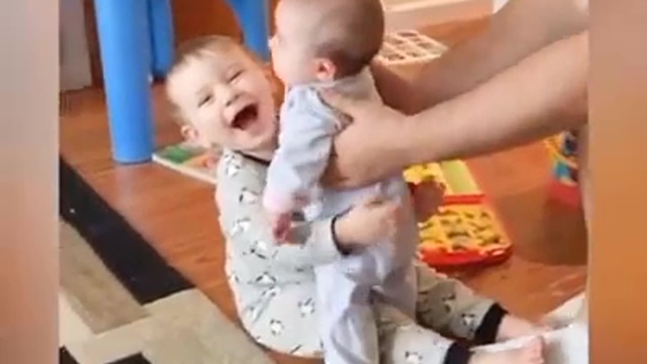 Cute baby fun