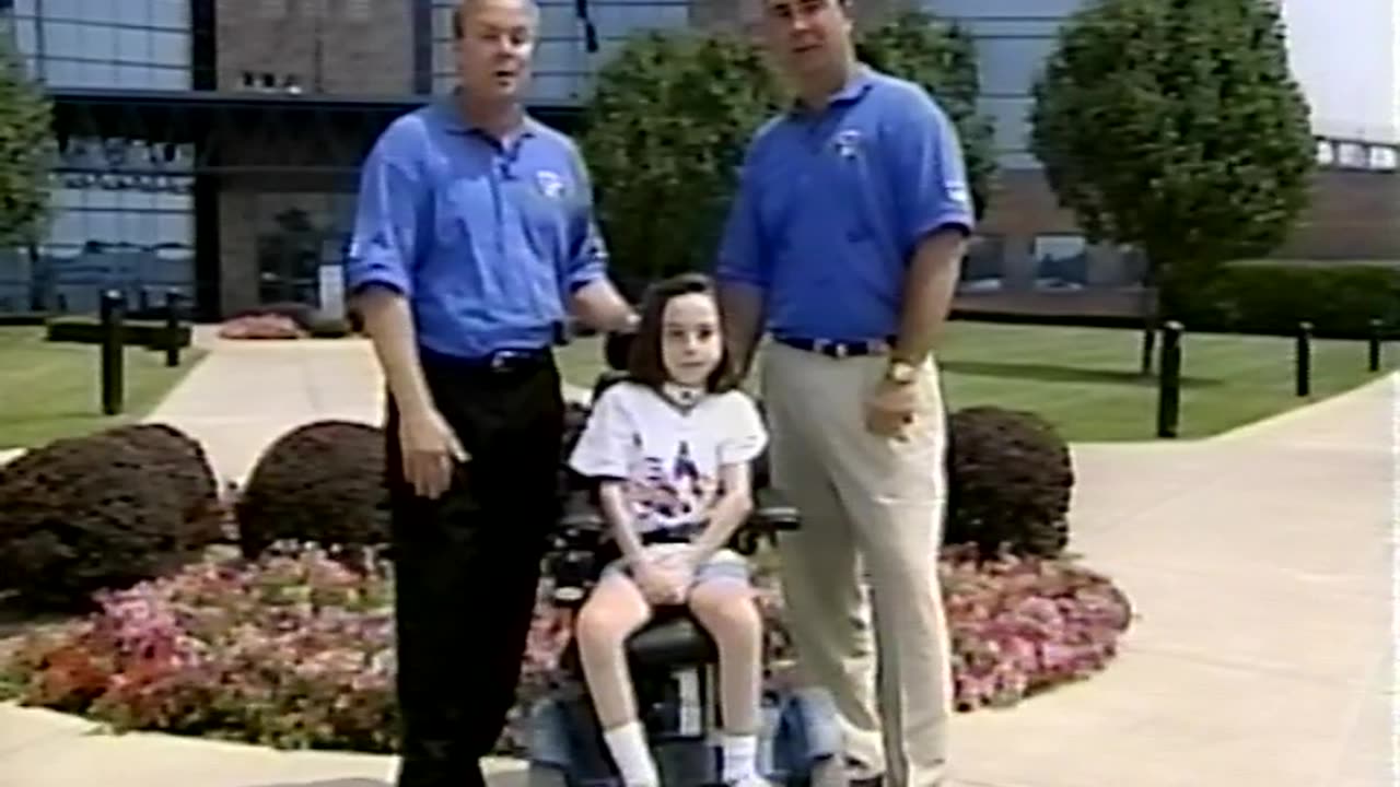 August 18, 2001 - Wil Hampton Promotes a Walk for Emily Hunt