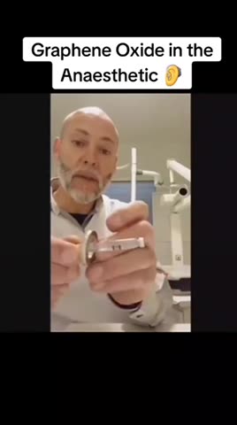 Anesthetics tainted with graphene oxide and probably nano tech