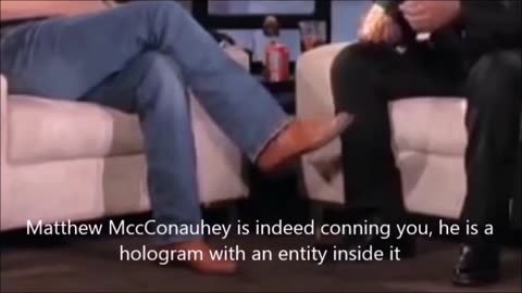 Matthew McConaughey and the case of the transparent hologram shoe