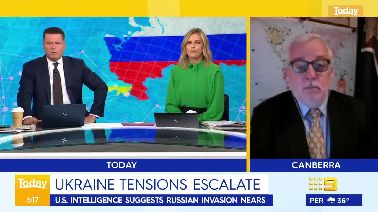 WARNING OF WAR WITHIN DAY AS RUSIAN -UKRAINE TENSIONS ESCALATE