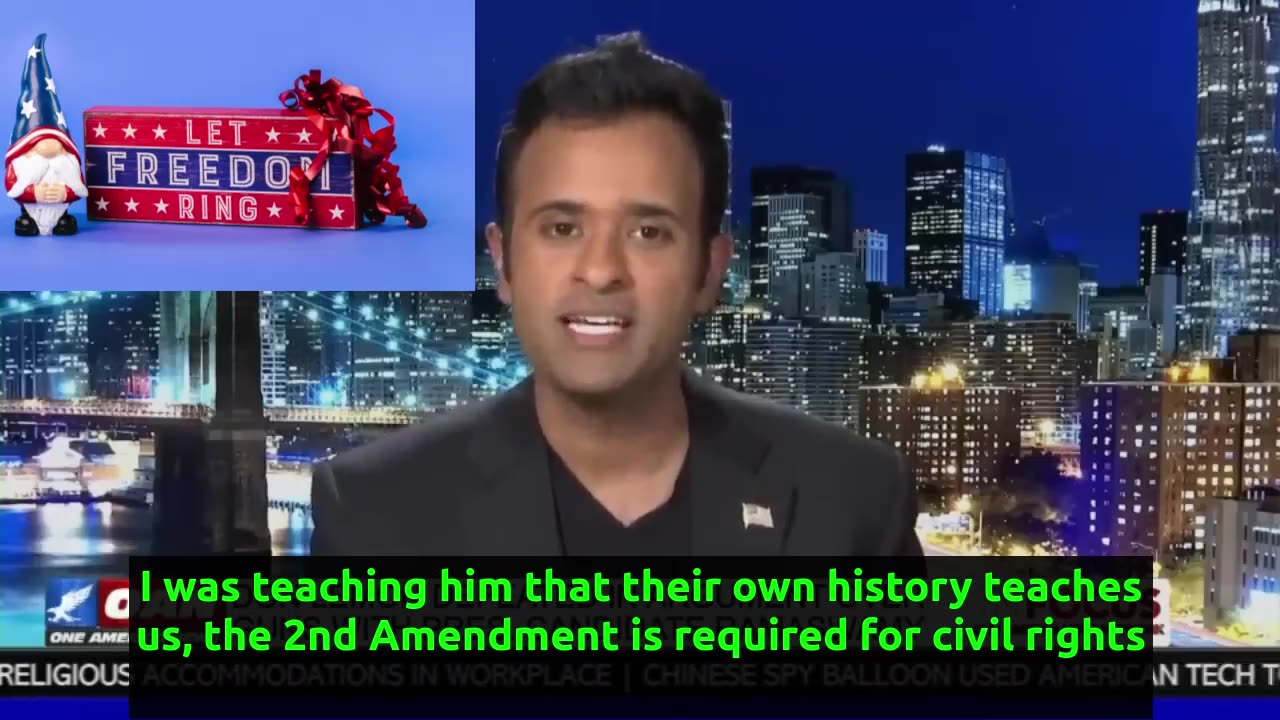 (2A) - Second Amendment Debate: Vivek Ramaswamy vs. Don Lemon