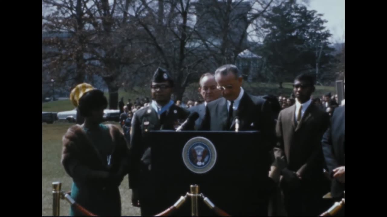 Medal of Honor Ceremony for Specialist Lawrence Joel