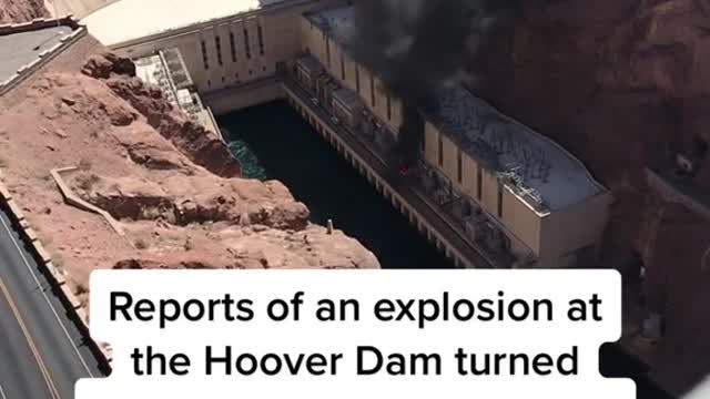 A transformer caught fire at the #HooverDam in #Nevada, officials ...