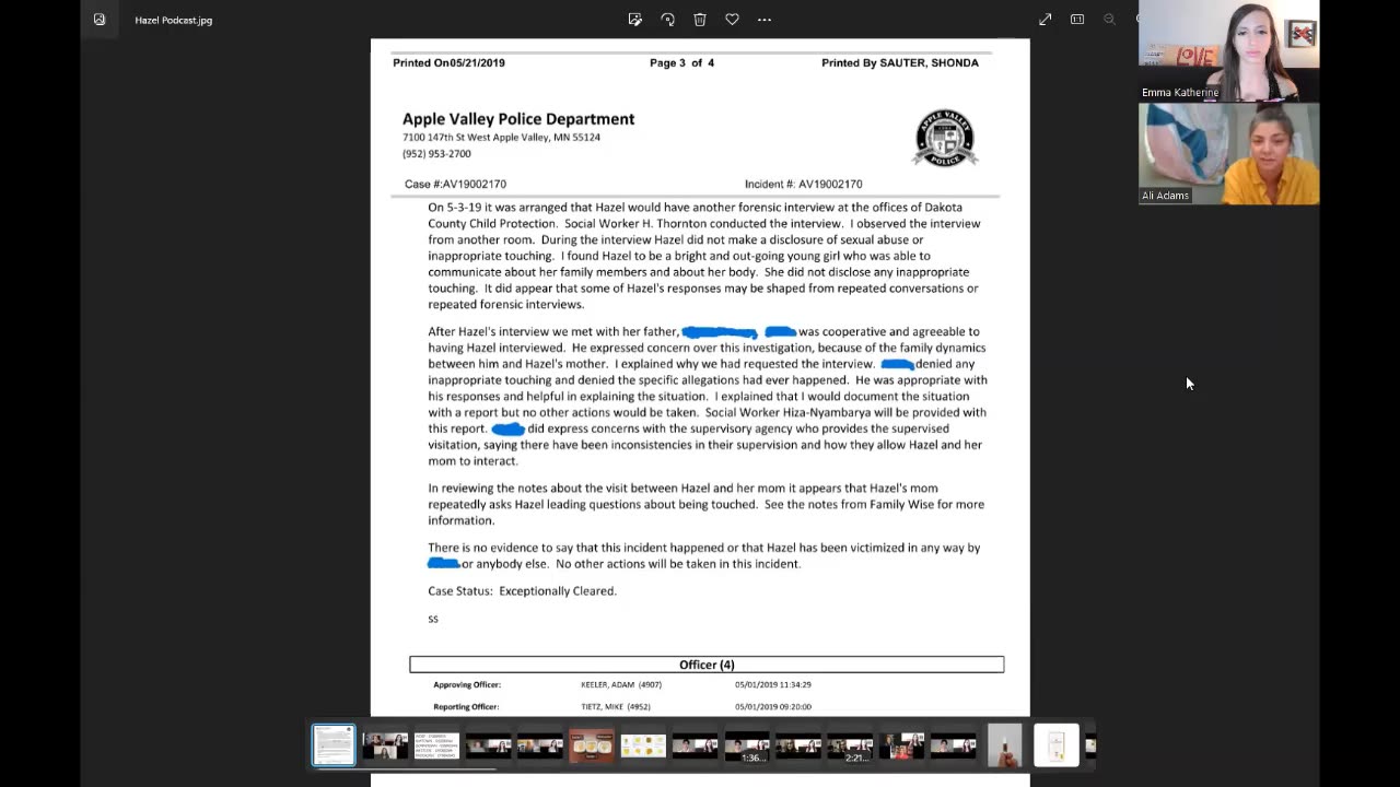 S2E47 Ali Adams - HEAR HAZEL NOW: Baby Trafficked to Pedo by County, Police & Judge Cover-up EXPOSED