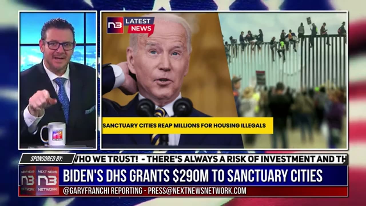 SHOCKING- Biden's DHS hands out $290M to Sanctuary Cities and NGOs for resettling ILLEGAL ALIENS!