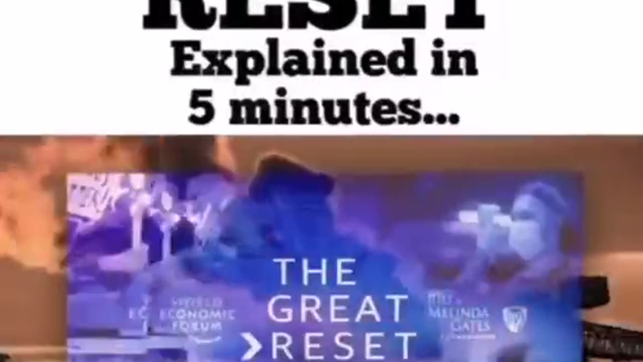 World Economic Forum - The Great Reset Explained in 5 Minutes