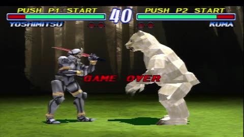 TEKKEN 2 Ver. B (attract mode) [Namco, 1995]