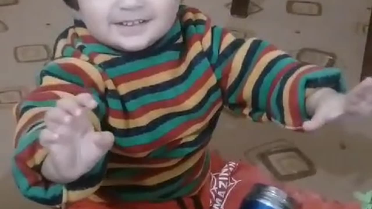 cute baby dancing