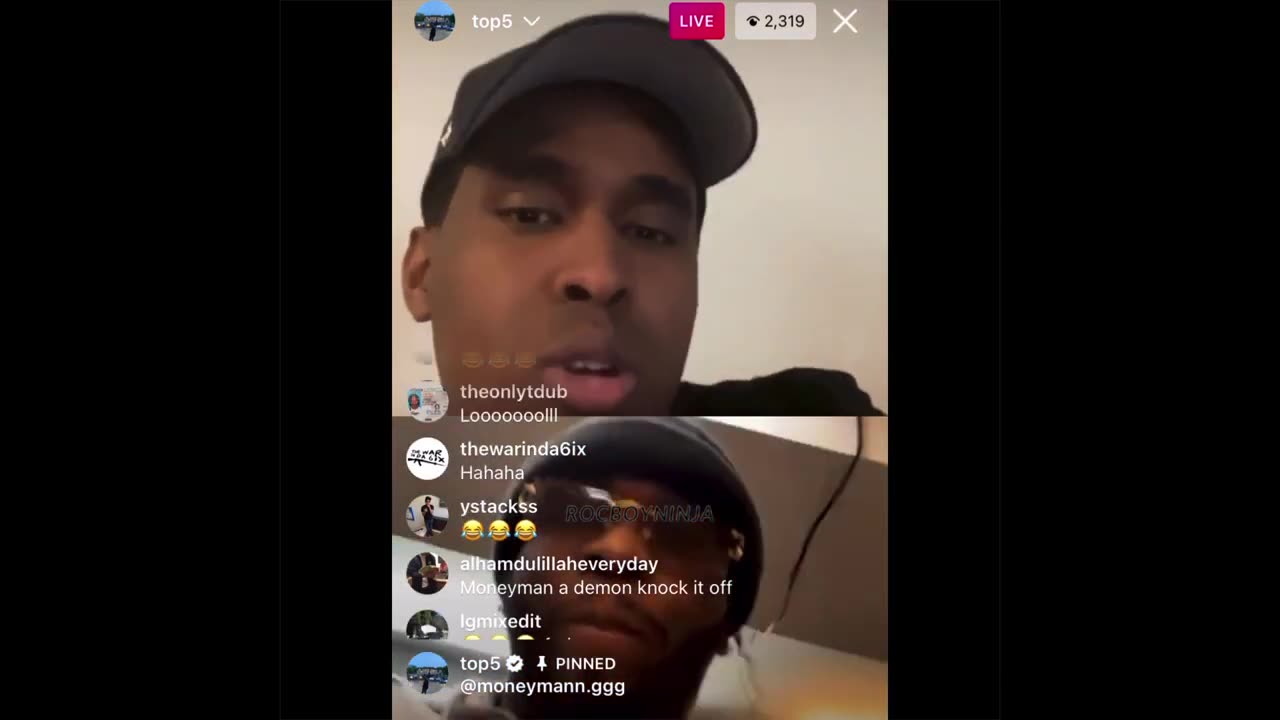 Top5 IG live With DJ SNOOPY and the guy that took his chain