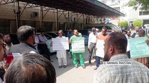 Biggest Corruption Scandule in Civil Hospital Karachi | Paramedical staff protested!!!