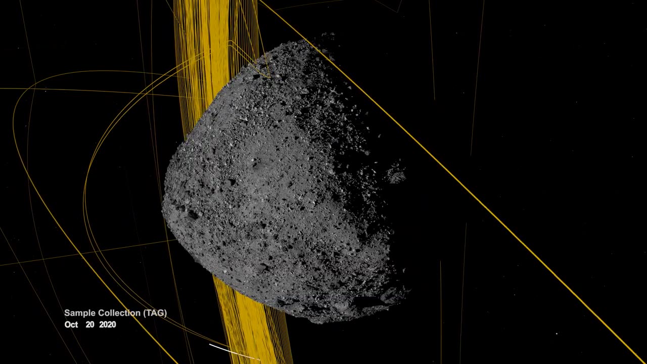 OSIRIS-REx Slings Orbital Web Around Asteroid to Capture Sample - 4K