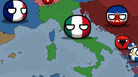 History of Italy - Part 1 - Countryballs