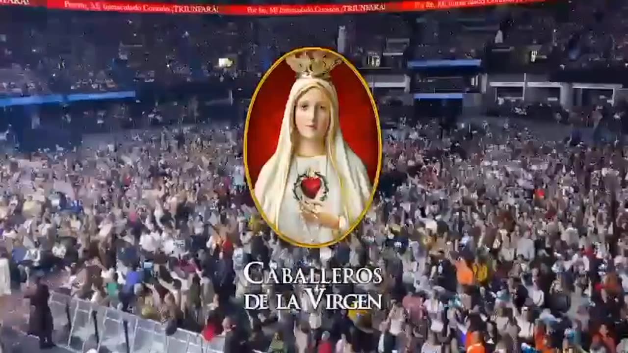 Momentos en el Movistar Arena de Bogotá con los Caballeros de la Virgen. Mayo 01 de 2024