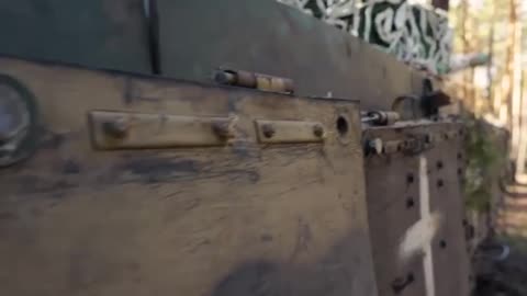 Footage from Ukrainian Tank Brigade