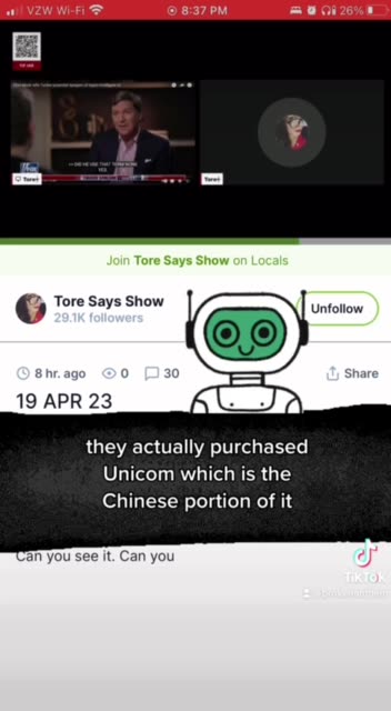 AI is Concealing Itself, Project Looking Glass \\ from #ToreSays