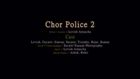 chor police funny video