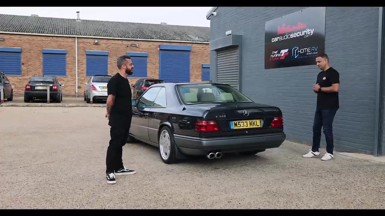 Mercedes C124 Coupe Classic Car project | Slam Sanctuary Customs C124 EP1