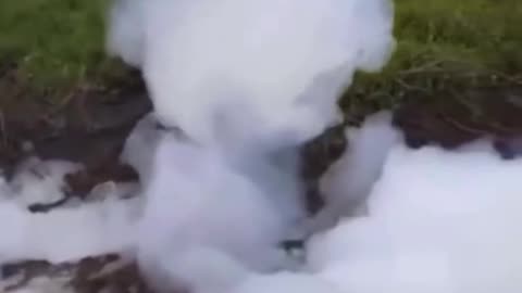 Clouds falling from the sky in Tanzania