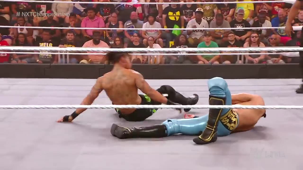 Carmelo Hayes VS. Wes Lee nxt Title match 😱