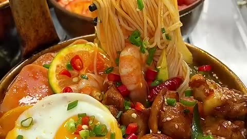 Chinese Cuisine Delicious Street Foods 😋