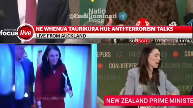 JACINDA ARDERN: 𝗖𝗥𝗜𝗧𝗜𝗖𝗔𝗟 𝗧𝗛𝗜𝗡𝗞𝗘𝗥𝗦 ARE 𝙏𝙀𝙍𝙍𝙊𝙍𝙄𝙎𝙏𝙎. 'She' also has a banana!