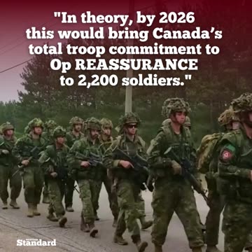 Trudeau and his phantom army for Latvia