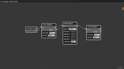 How to make a Endless Run in max2d