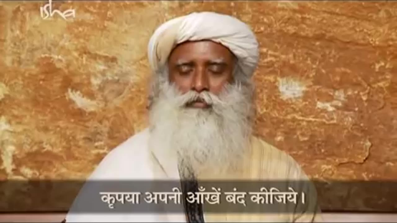 GUIDED meditation DO THIS YOGA SADH GURU