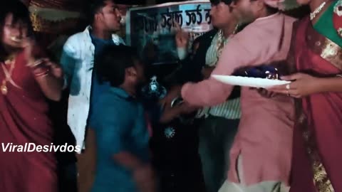 Bride and groom fight live full viral Video Viral-Bride Groom Video-Comedy