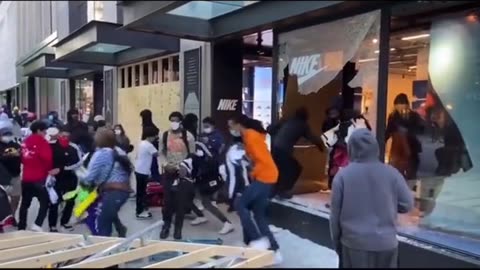 Néger fosztogatás Chicagóban