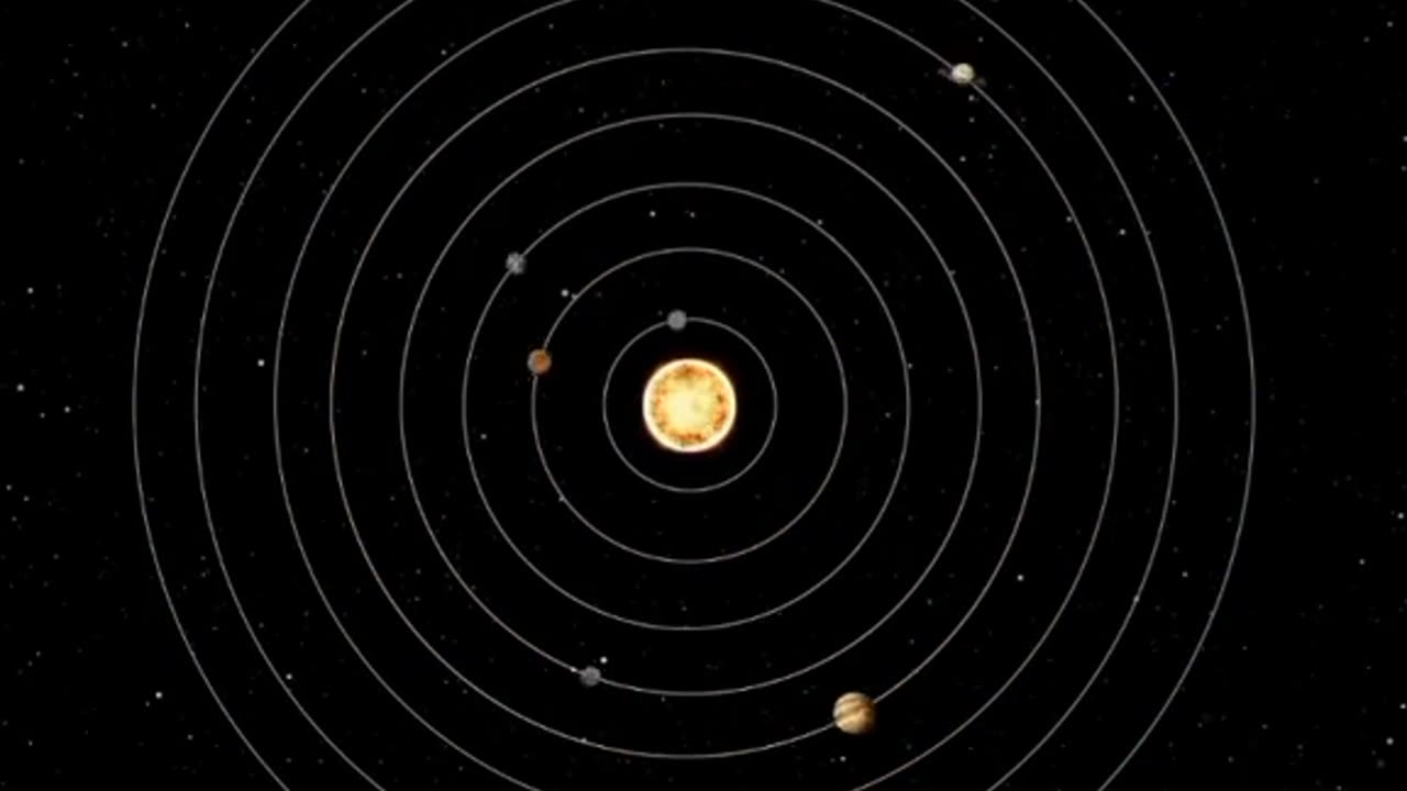 Real solar system by nasa